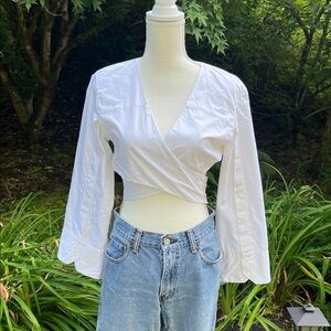 Zara Wrap Blouse